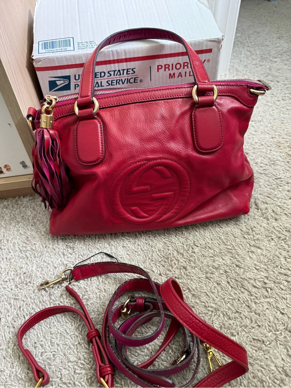 Gucci soho tote bag
